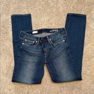 GAP 1969 Dark Blue Denim Jeans